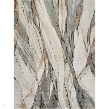 Essence Aura ESN01 Modern Abstract Distressed Soft-Touch High-Density Carved Hi-Lo Textured Polyblend Ivory/Rustic Terracotta/Golden Ochre/Sage/Charcoal Grey/Soft Taupe Rug-Desire Rugs-Rug Love - The Most Loved Rug Store